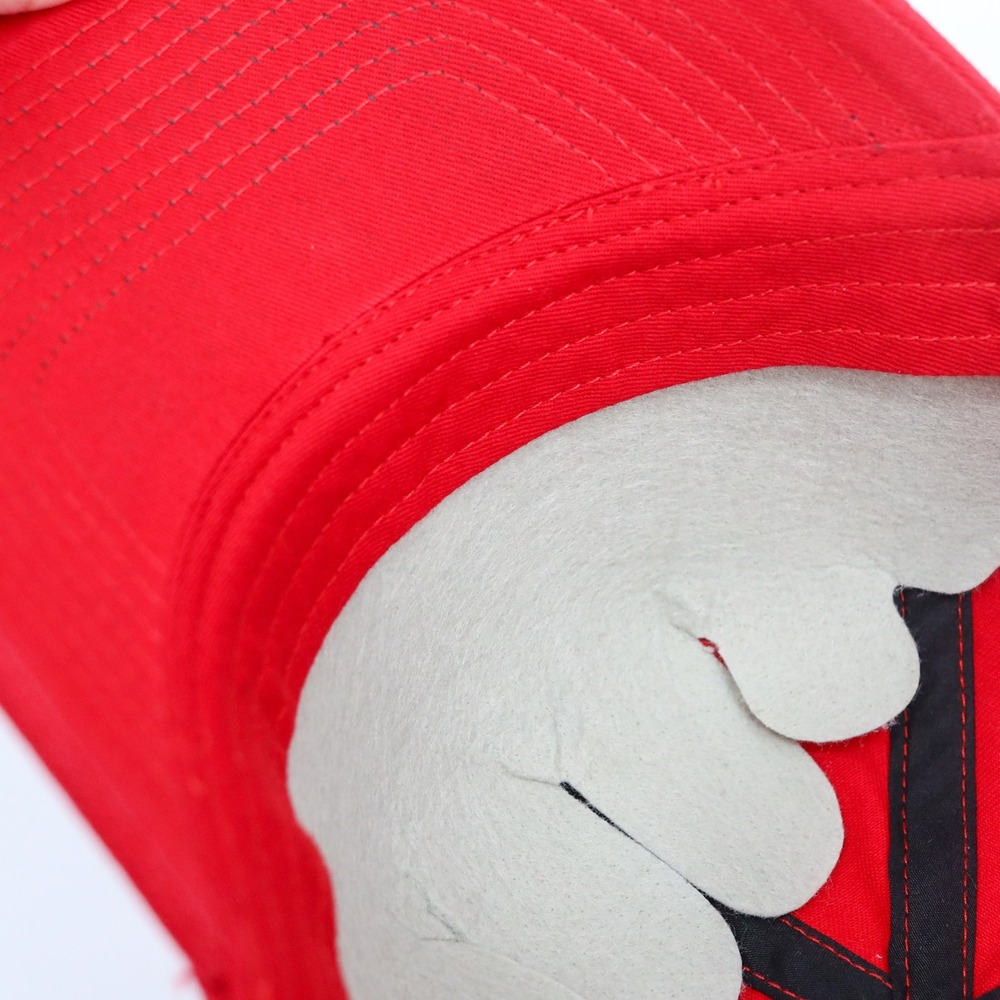 47 Brand Atlanta Braves Red Cleanup MLB Baseball Cap Adjustable Navy A Logo OSFA - Picture 11 of 11